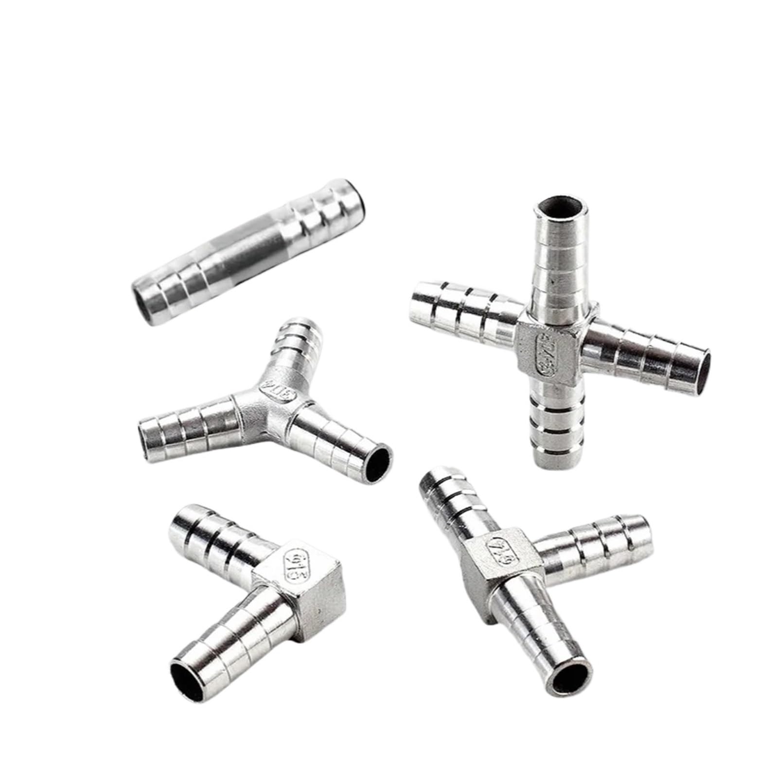 Złącze króciec do węża prysznicowego ze stali nierdzewnej 304 | Stal nierdzewna 304 6-34 mm Krzyżyk TYX do prysznica: Adapter do głowicy prysznicowej(Elbow,32mm)
