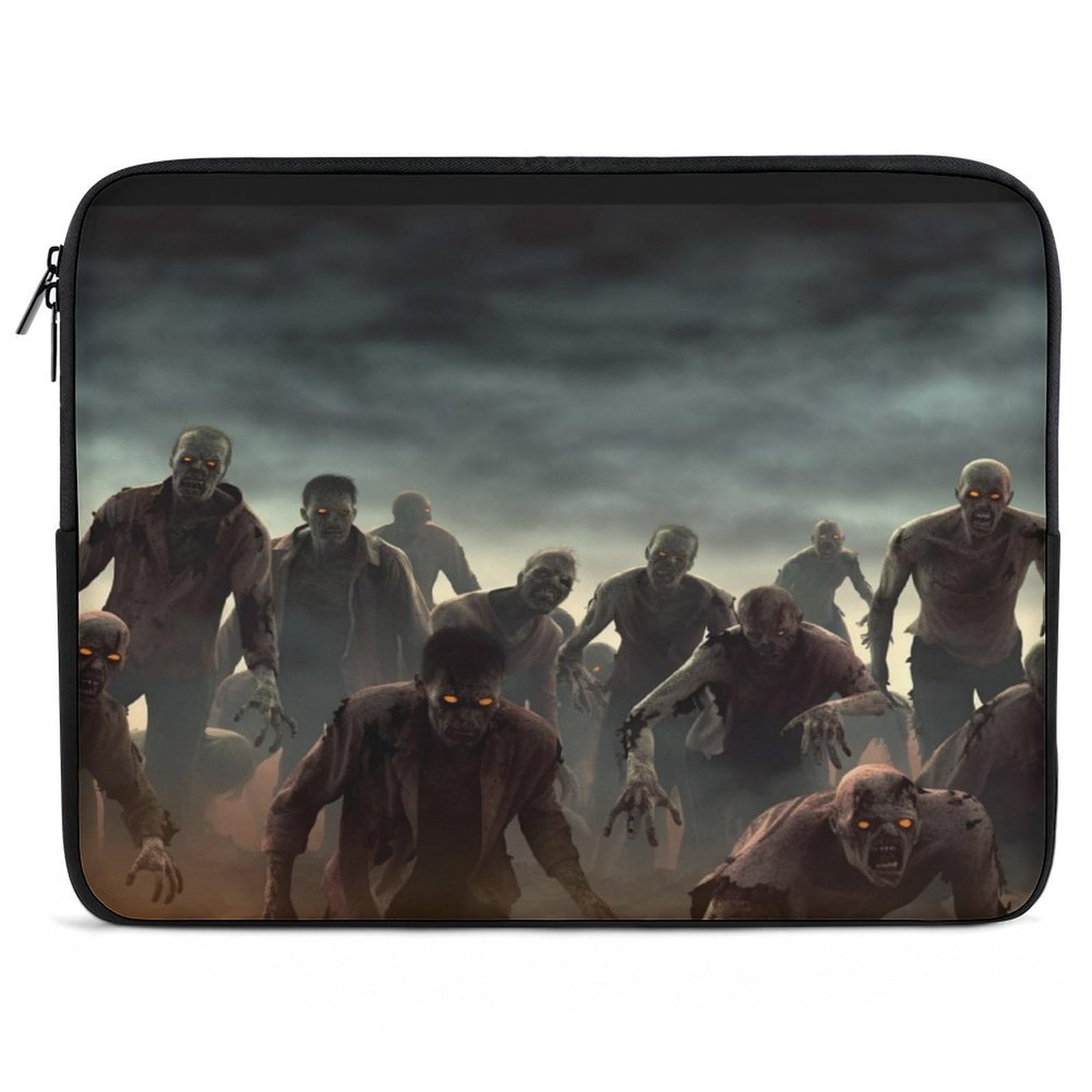 Funda para laptop resistente al agua Many Zombie de 10 a 17 pulgadas antirrayas 8