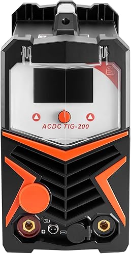 Miniatura 9 de VEVOR Soldador TIG, máquina de soldadura de aluminio 6 en 1 200A (pantalla LED), AC TIGDC TIGAC pulso TIGDC TIGDC pulso TIGDC TIGSpot TIGMMA