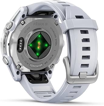 Amazon | Garmin 010-02903-00 Fenix 8 43mm AMOLED シルバー ホワイト
