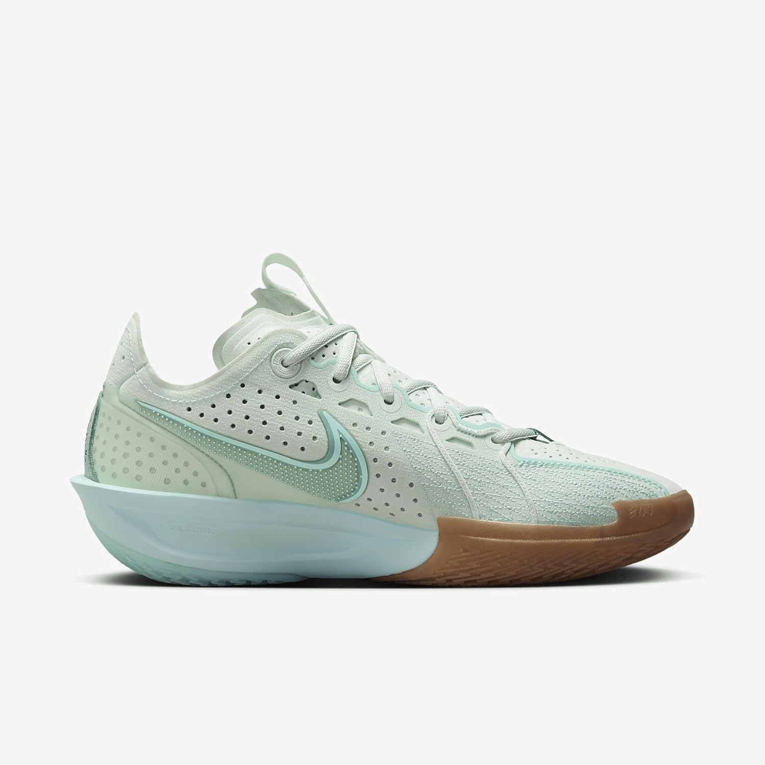 Nike G.T. Cut 3 Women's Basketball Shoes (HF1571-300, Barely Green/Mineral/Vintage Green/Jade Ice) Size 5 - Image 3