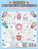 Zoom IMG-1 kawaii coloring book for kids