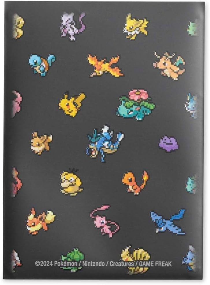 Pokemon Pokémon Center: Pokémon TCG: Pokémon Pixels Card Sleeves (65 Sleeves)