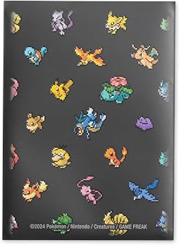 Pokemon Pokemon Center Pokemon TCG Pokemon Pixels Card Sleeves 65 Sleeves