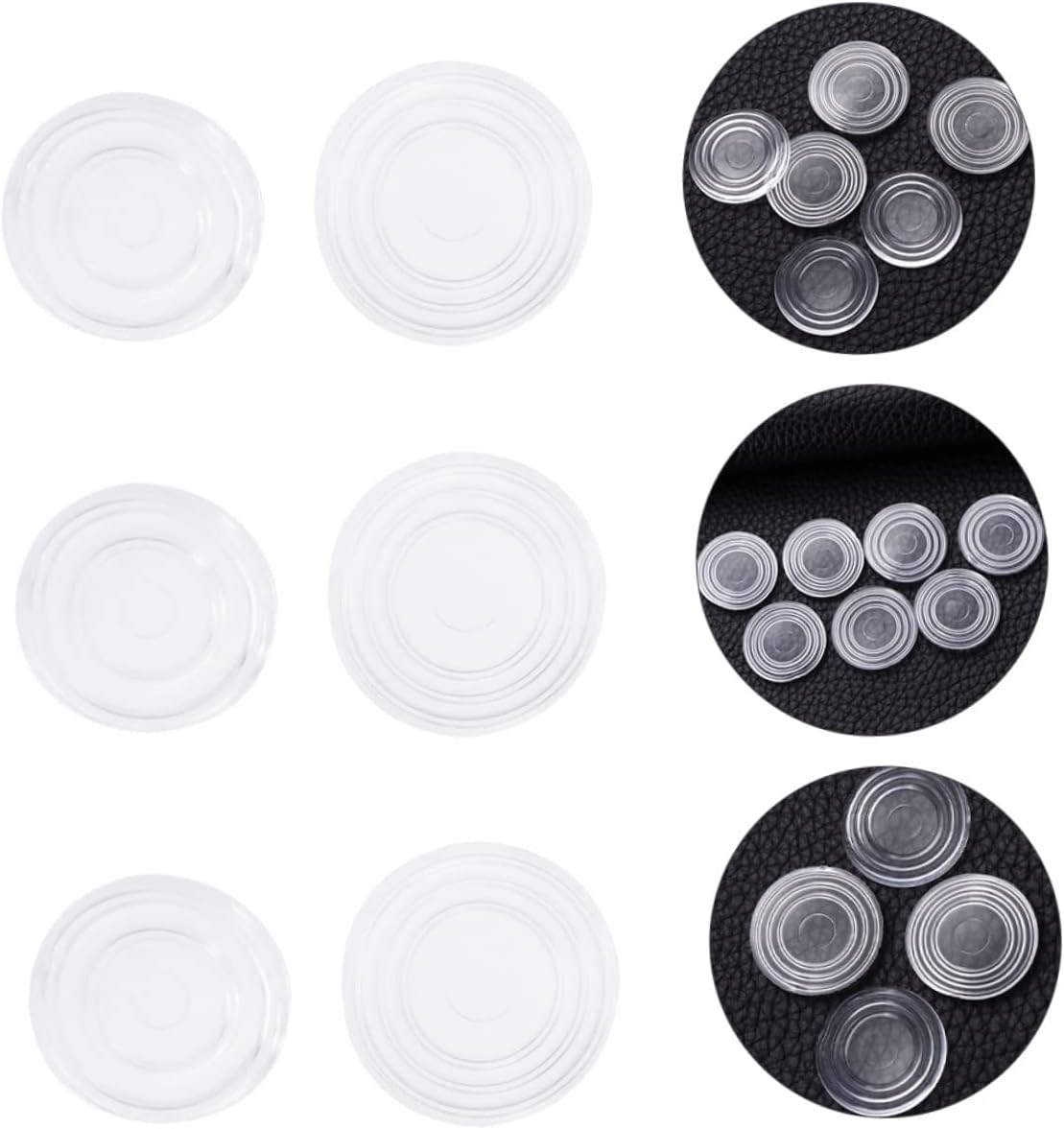 200pcs Table Protector Pads Non-Slip Grip Pads for Furniture Wall Protector Dampening