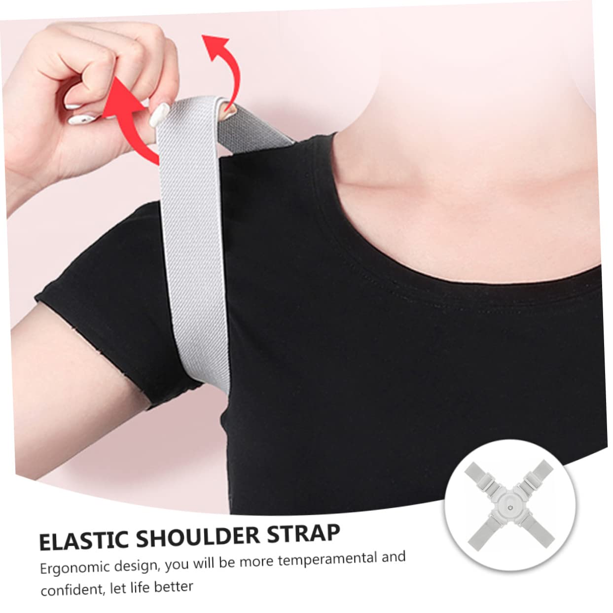 NOLITOY Posture Straps for Men Mens Girdle Sitting Position Hump Kickstand Intelligent Sensor Vibration Reminder Posture Correct Belt Position Rectifier White Abs