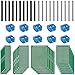 Anpro 50PCS Accessoires 20PCS PCB Panneau Prototype Cartes Circuits Plaques Souder Double Faces 5 Tailles 10pcs Bornier à Visser 10pcs Barrettes Male 10pcs Barrettes Femelle Pour DIY Circuit Imprimé