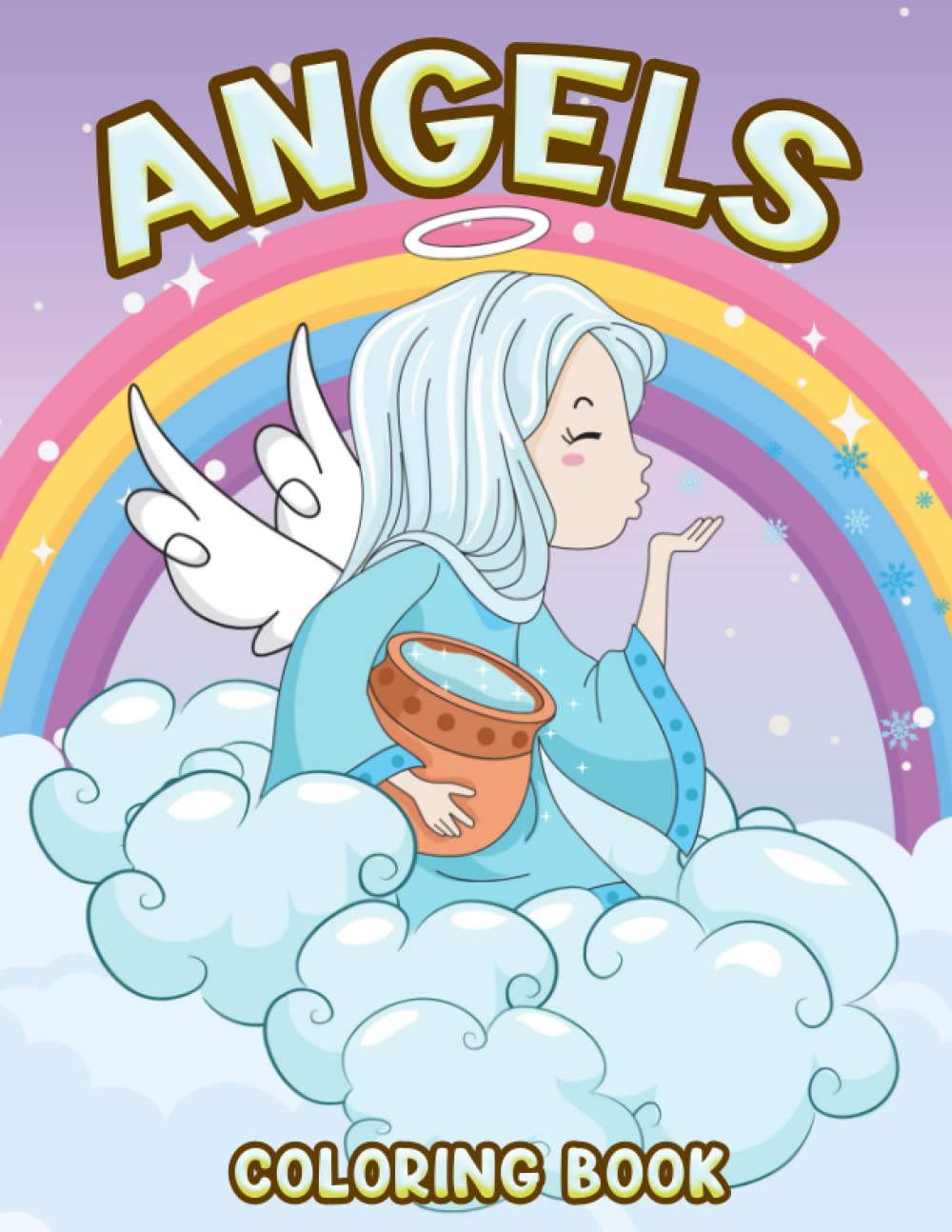 Angels Coloring Book: Children Activity Book