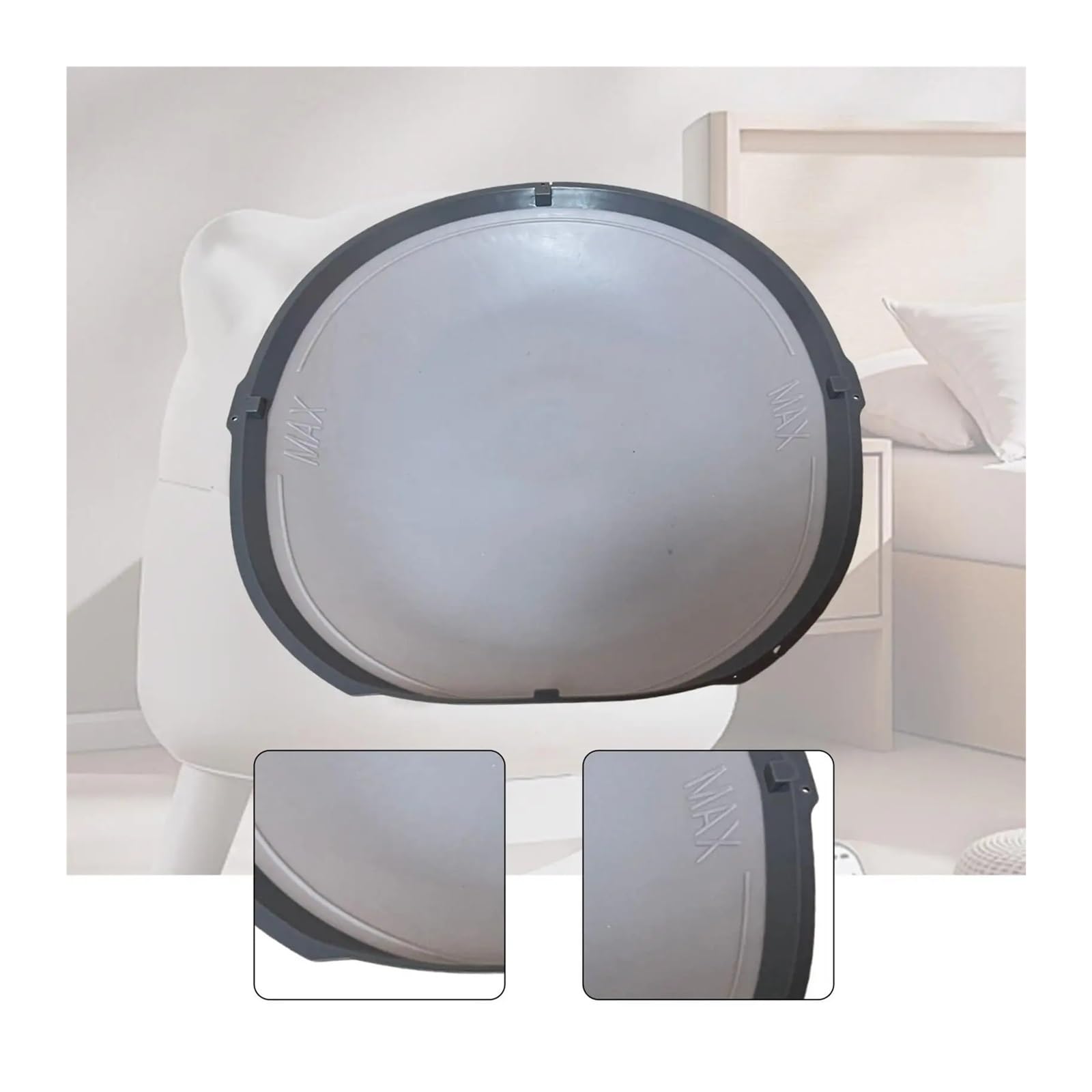 Generico Componente Tappetino in Silicone per lettiera autopulente