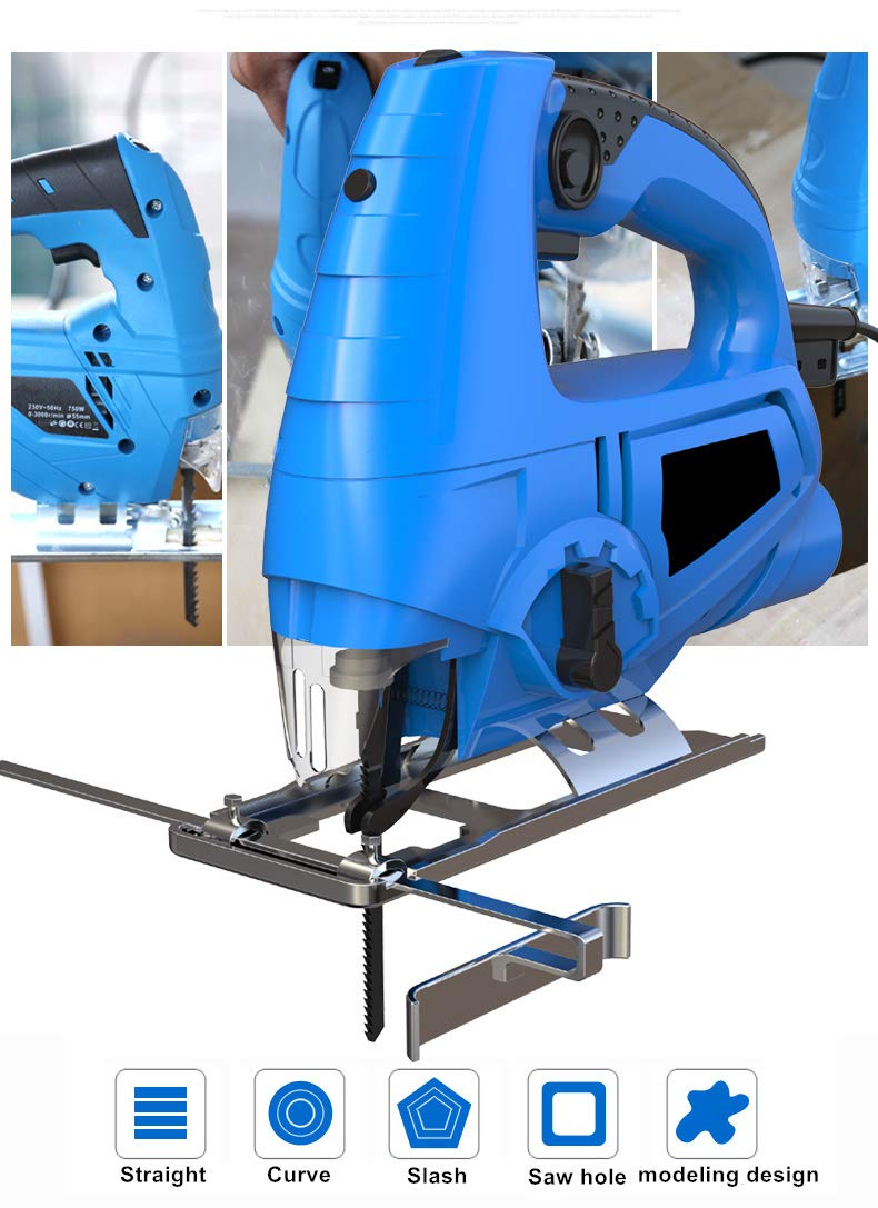 TOPCHANCES 500W Electric Mini Cutting Machine Woodworking Cutter