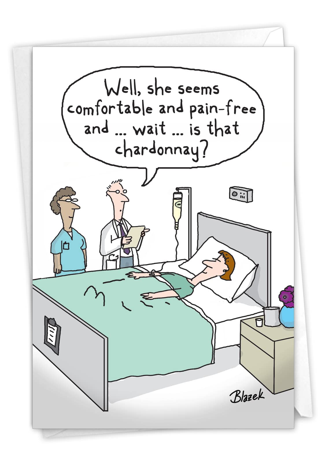 amazon-com-nobleworks-1-funny-get-well-greeting-card-with-envelope-4-63-x-6-75-inch-chardonnay-drip-c6075gwg-office-products for Free Printable Humorous Get Well Cards Amazon.com : NobleWorks - 1 Funny Get Well Greeting Card with Envelope (4.63 x 6.75 Inch) Chardonnay Drip - C6075GWG : Office Products for Free Printable Humorous Get Well Cards