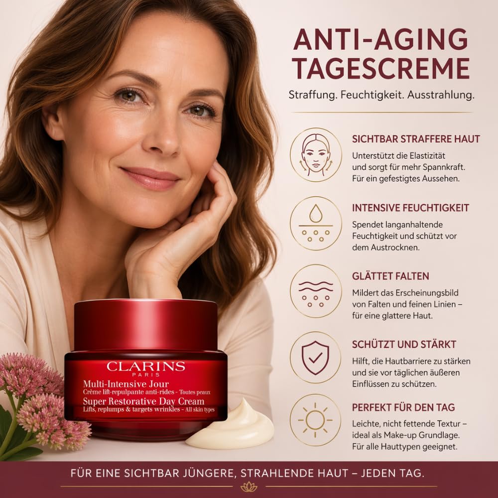 Multi-Intensive Jour Crème Haute Exigence Toutes Peaux für Anwender, geeignet für den täglichen Einsatz, mit 50 ml