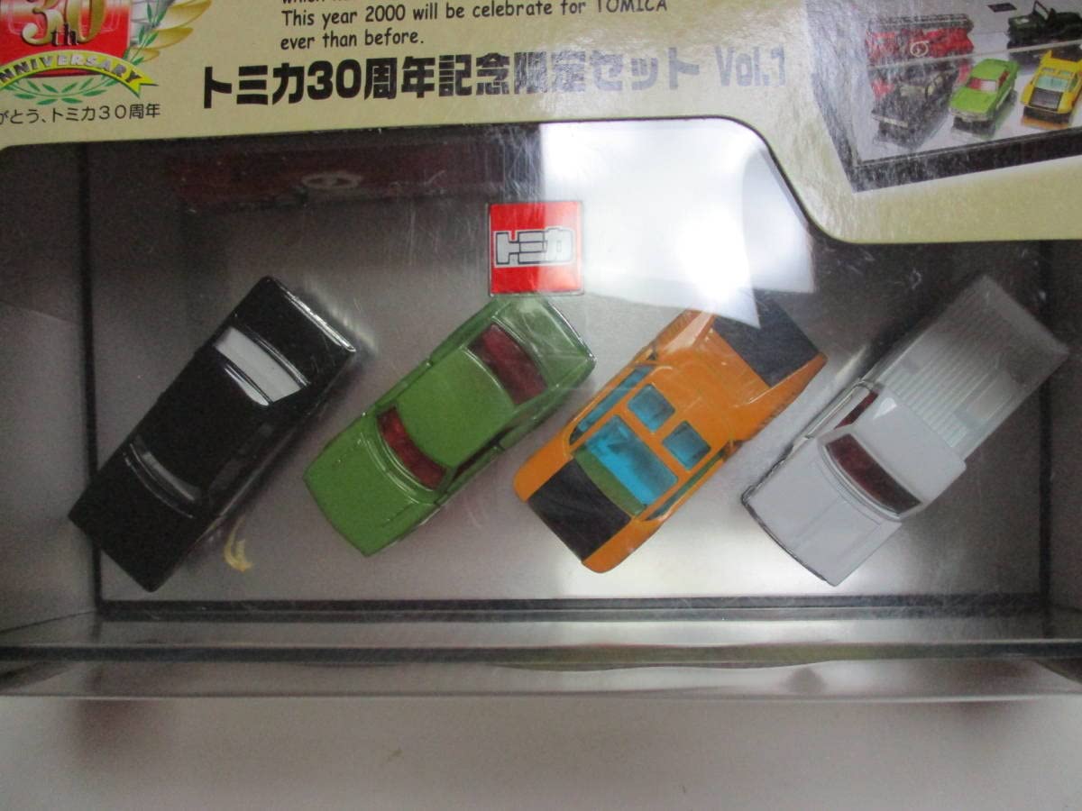新品未使用トミカ30周年記念限定セット Vol.1 ,2,3 トミカブーン付 Amazon | トミカ誕生記念コレクション2000 トミカ30周年記念限定