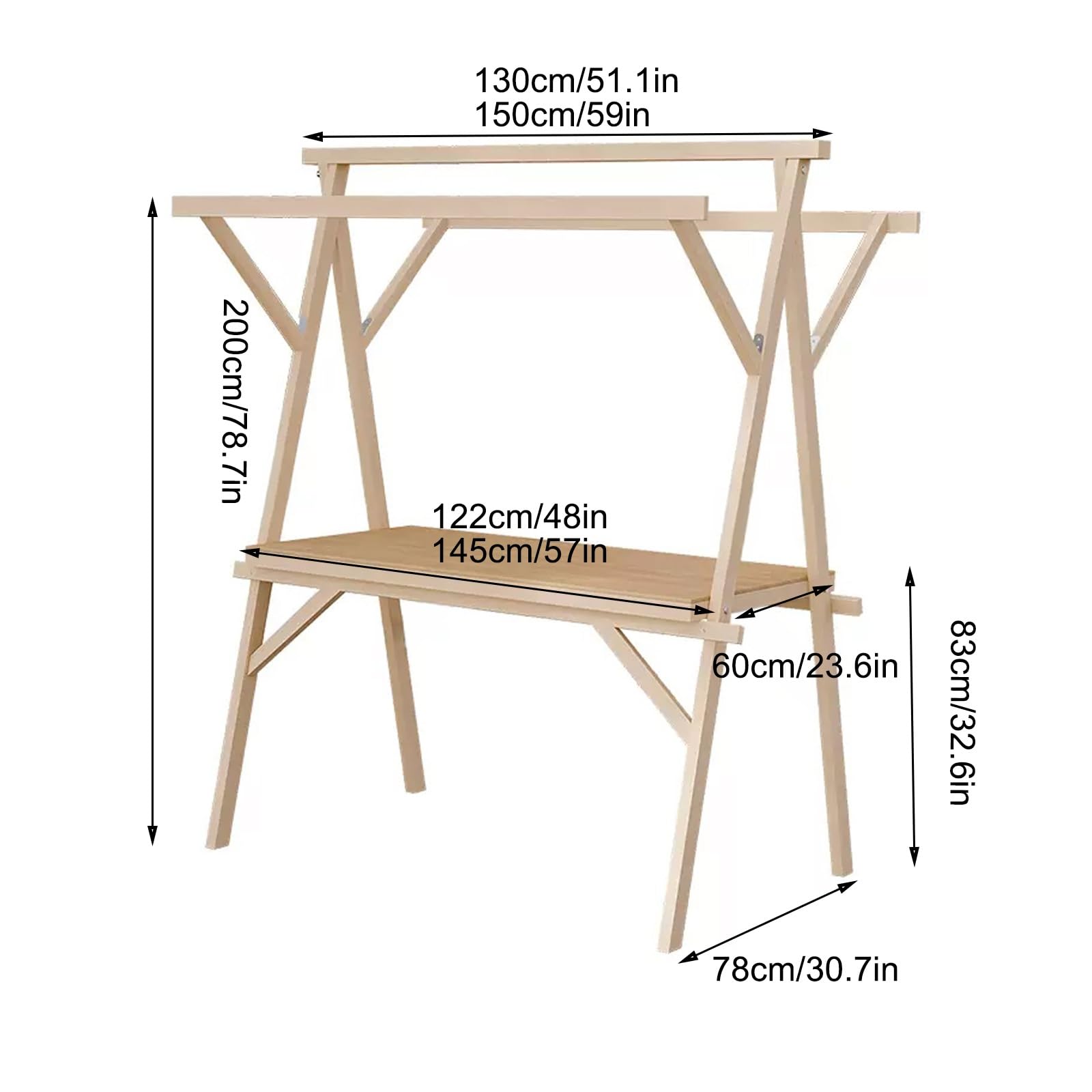 Carrito de venta móvil con toldo a rayas, soporte plegable para alimentos, aperitivos, bebidas y perros calientes, perfecto para festivales, playas y vendedores ambulantes (120 cm)