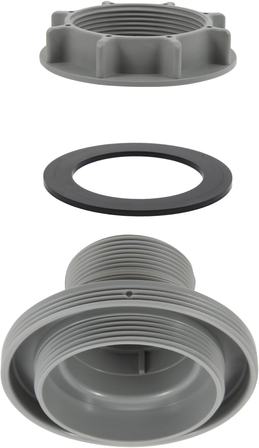 Fuoequl Pool Threaded Strainer Connector kit for Intex Part 26341W