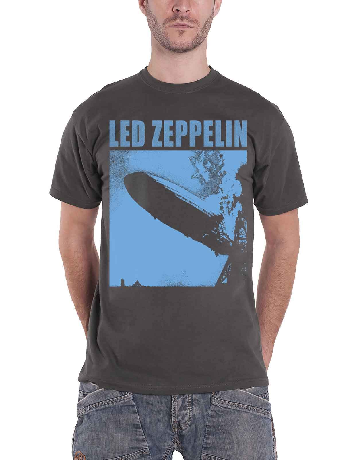 Led ZeppelinI Blue Cover' (Grey) T-Shirt