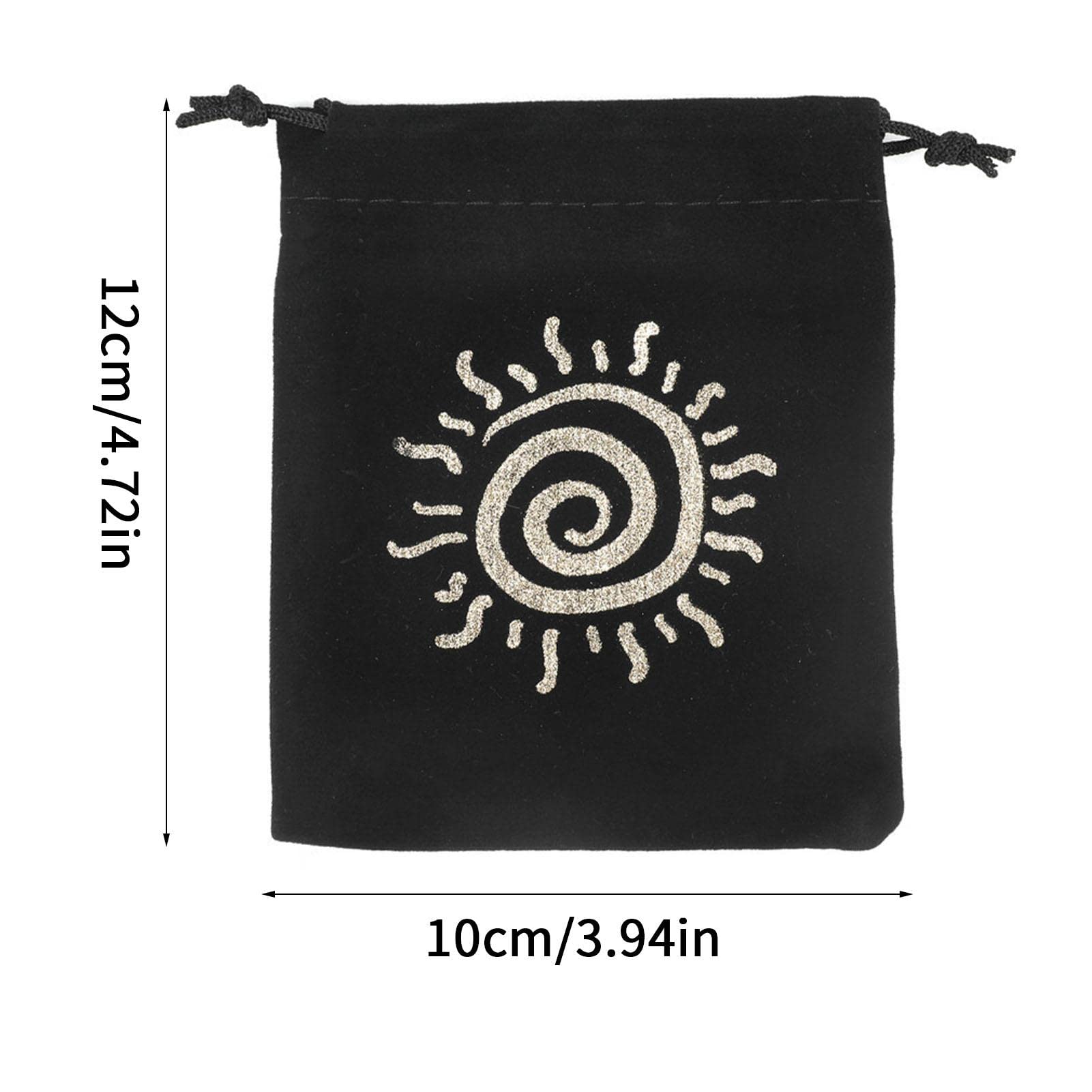 小物 tarooo Saco de Tarô de Veludo | Bolsa de Tarot com Cordões - Bolsas de