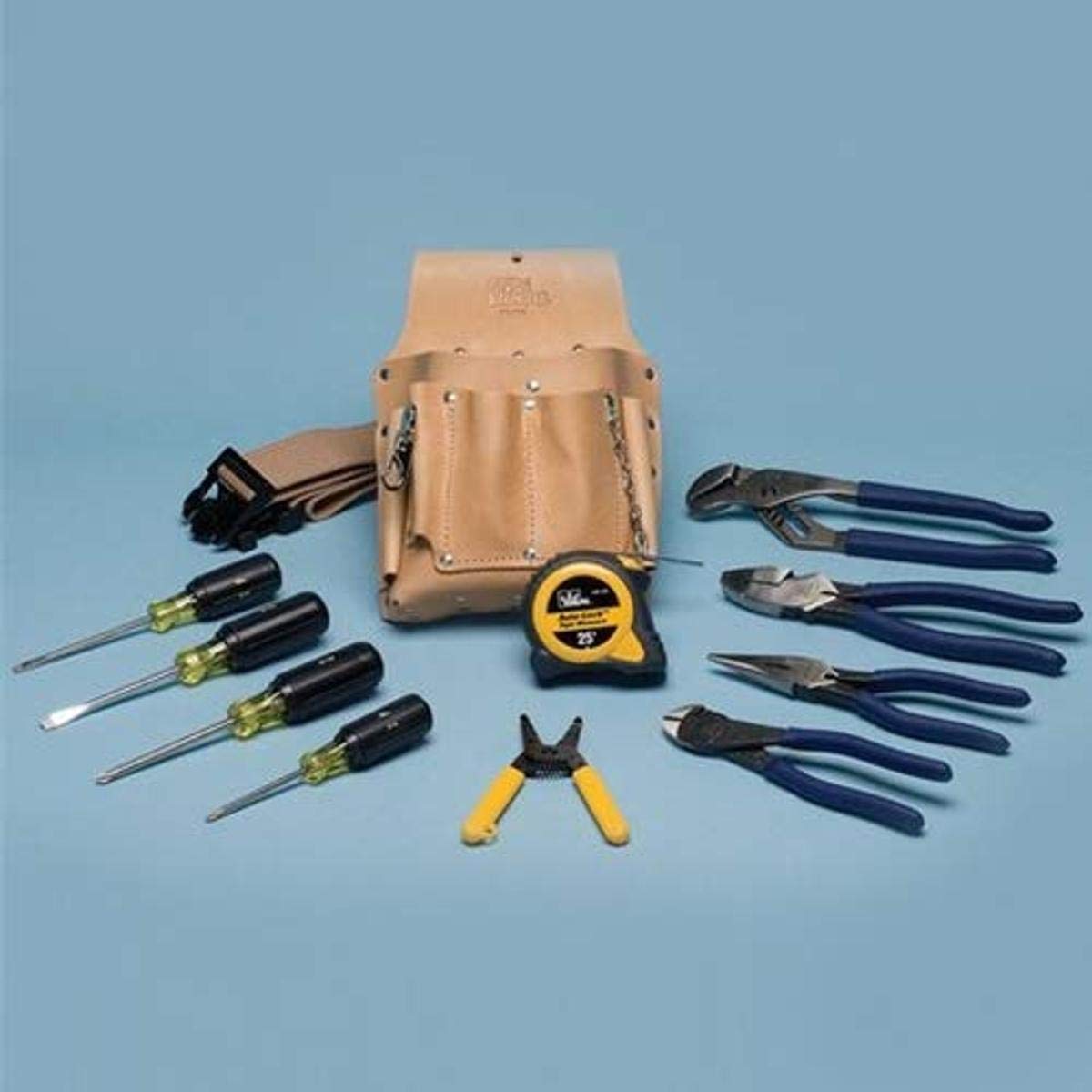 Ideal 35-5805 12PC WIREMAN DIPPEDGRIP TOOLST