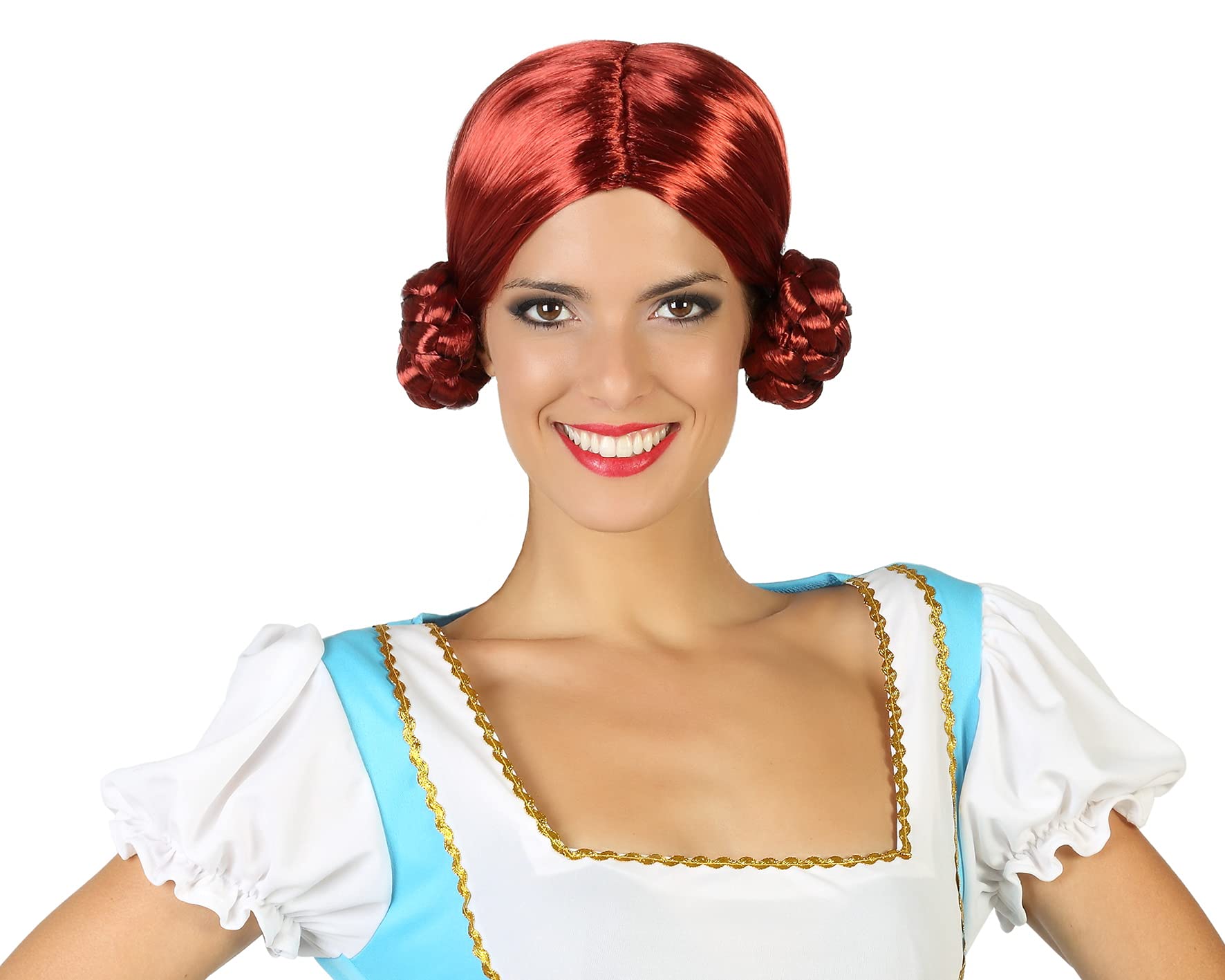 ATOSA – 12189 – Tirolesa Wig – Colourful – Adult
