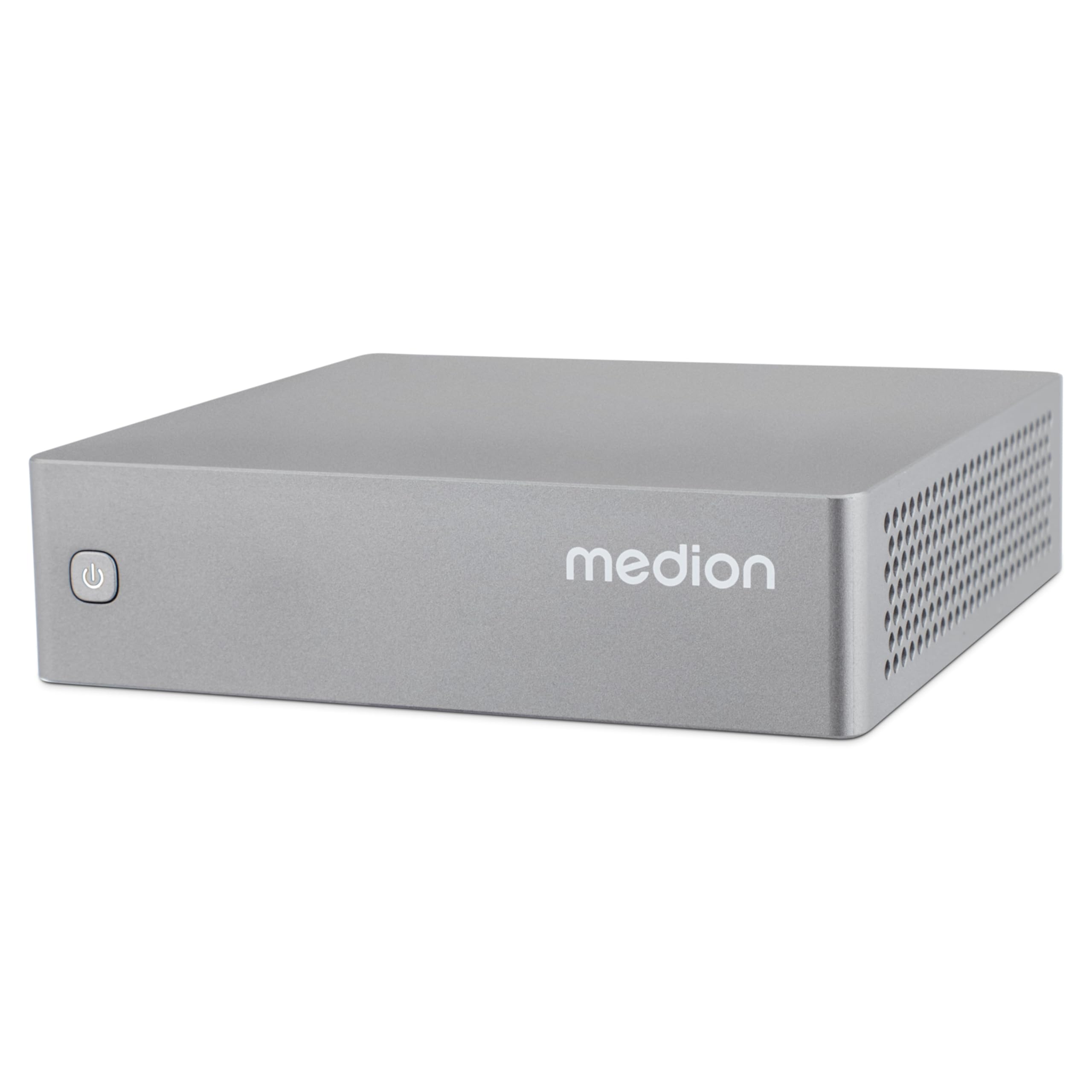 MEDION S06 Mini PC MD35358 – Slim Desktop, i3-1315U, 8 GB RAM, 512 GB SSD, WLAN/LAN, VESA, HDMI, DP, ohne OS