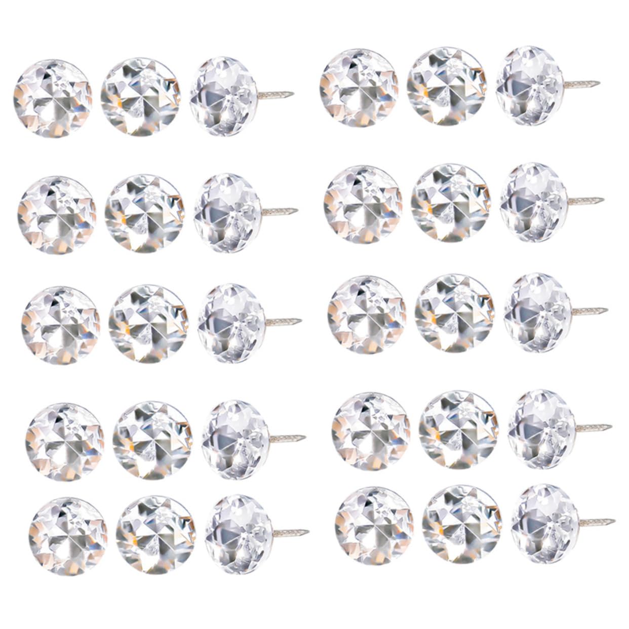 UTHCLO Sofa Tacks Furniture Button Pcs Decorative Nails for Upholstery Wall Decor Decorative Sofa Nail