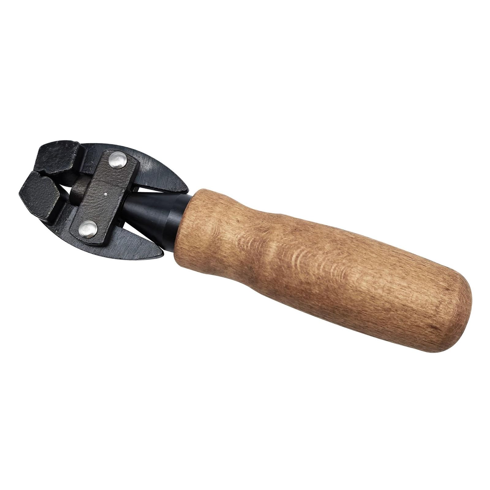 Hsioluted Ergonomic Rotating Wooden Grip Clamping Tool Adjustable Hand Vise Carbon Steel For Precisions Metalworking Clamping Tool