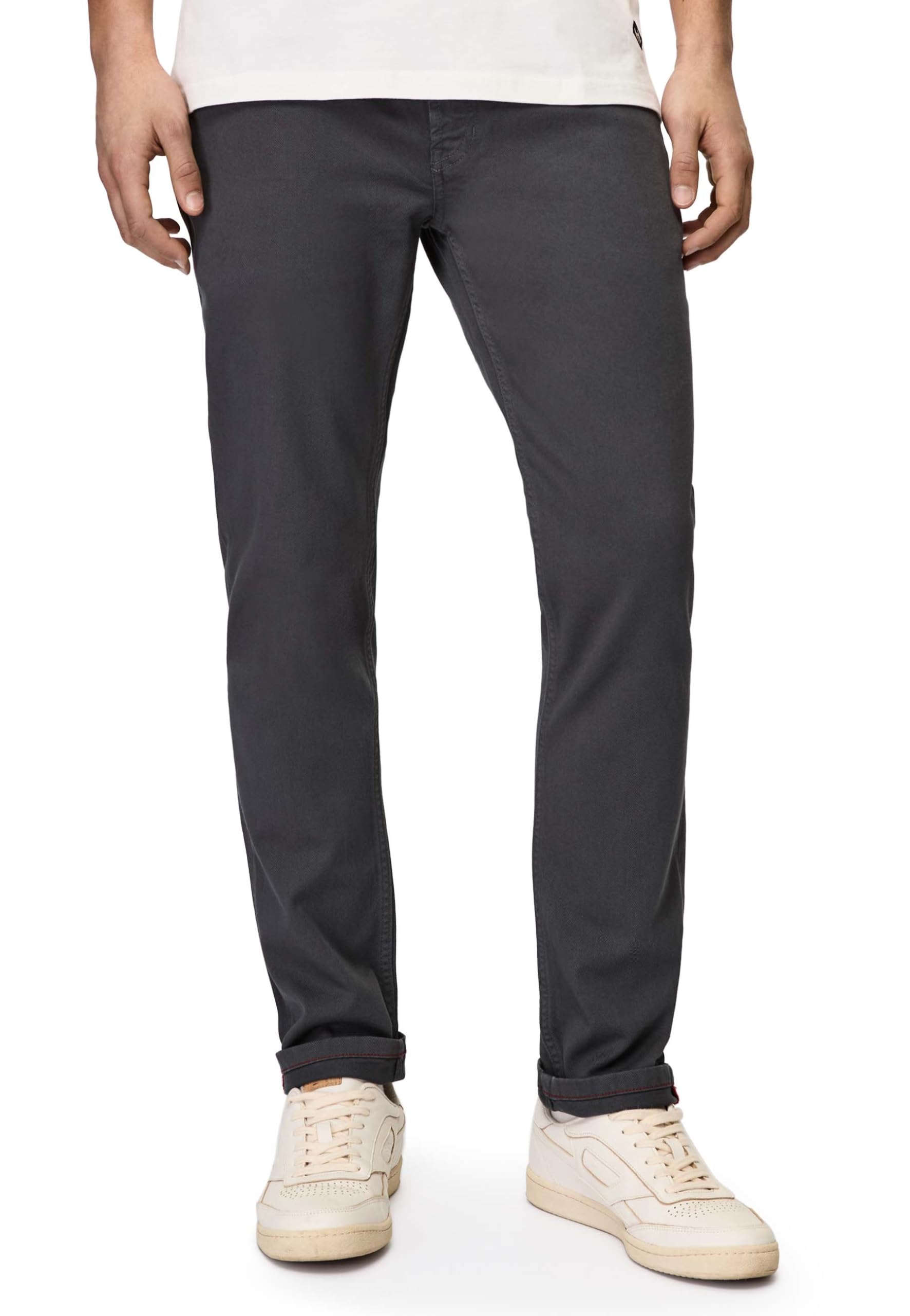 Honesty Rules spodnie męskie basic jeans, szary, 32W / 30L