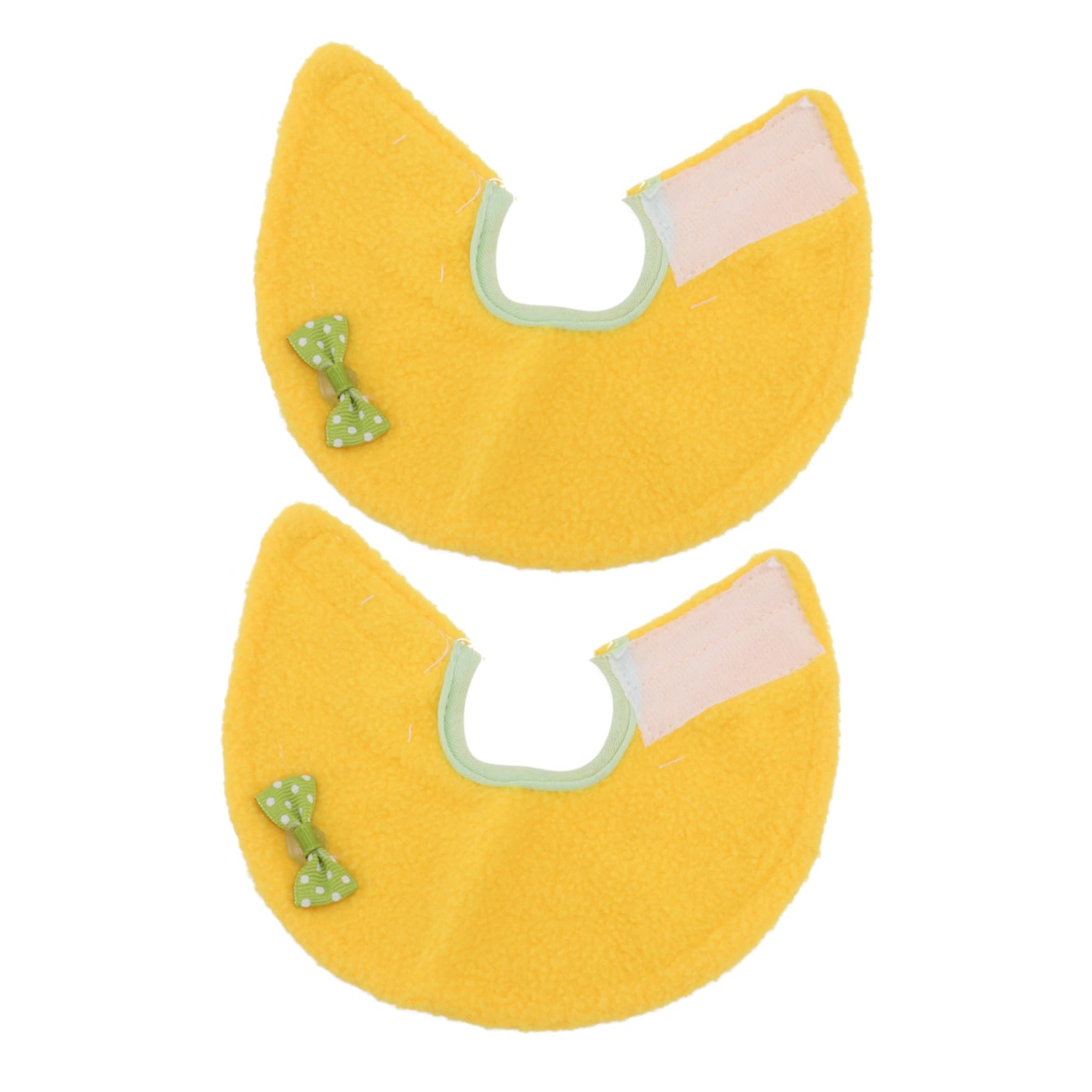 Hohopeti Pet Bird Supplies 2pcs Parrot Neck Collars -Pecking Bird Protective Collar Random Color