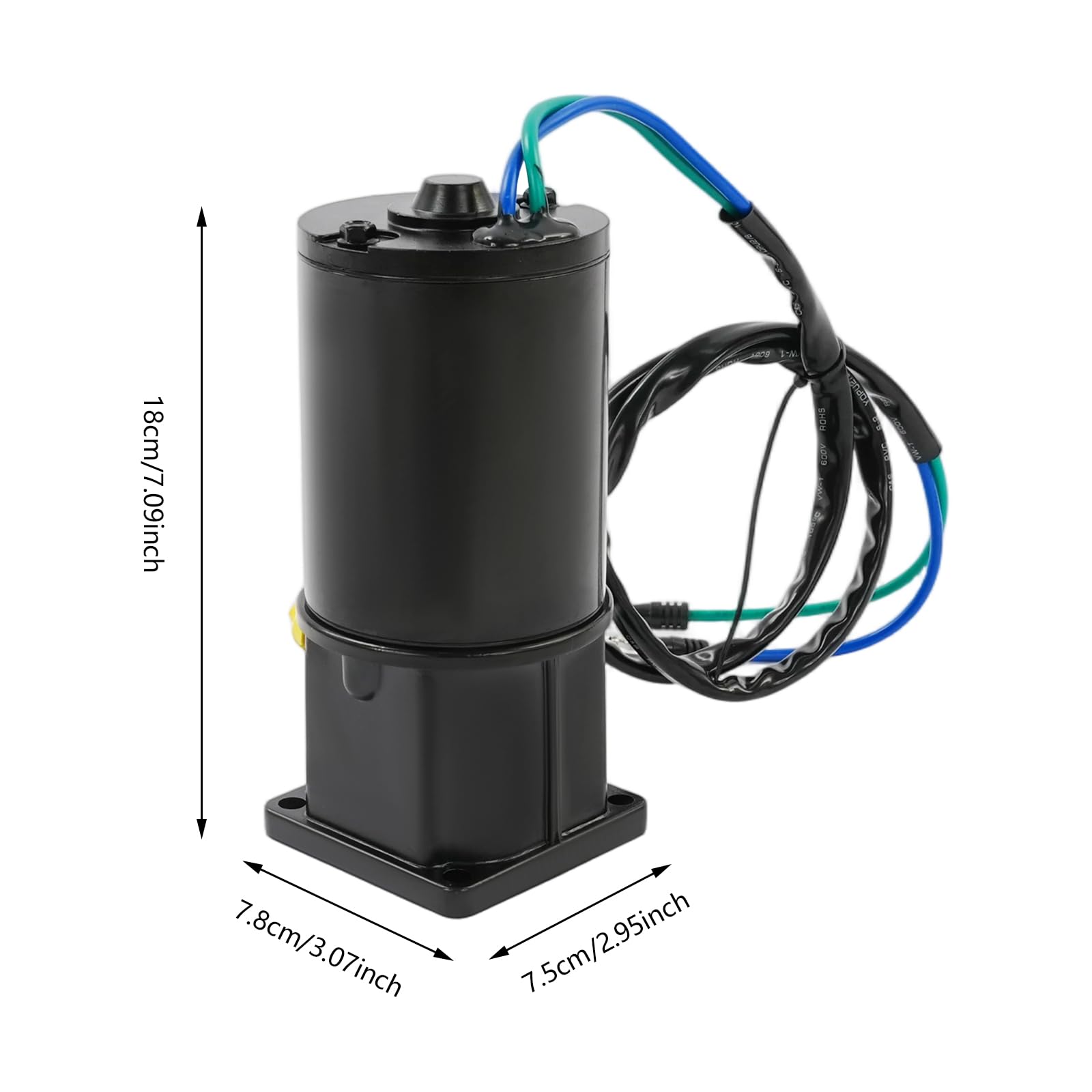 Motore di inclinazione e trim, motore di trim da 240W di ricambio per motori fuoribordo Mer-Cury a 2 tempi 40-125/4 tempi 30-120 CV adatti