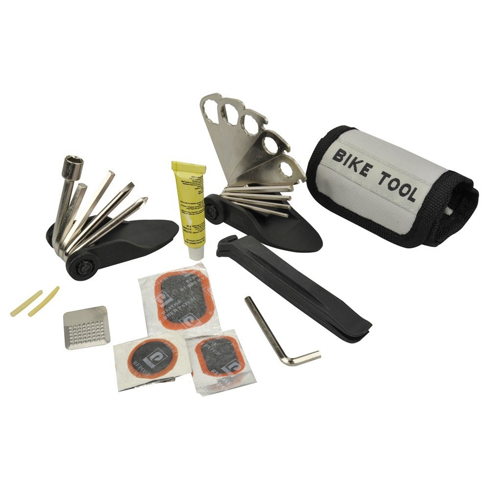FISCHER Faltwerkzeug Set – Blau, 33-teilig, Modell 85516