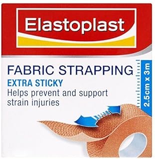 5 x Elastoplast Fabric Strapping 2.5cm x 3m by Elastoplast