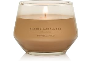 Yankee Candle Studio Medium Candle, Candle Wood Soy Wax