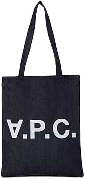 A.P.C.アーペーセー⭐️ショッピングバック,ブラック A.P.C. (アーペーセー) SHOPPING REBOUND MINI / ショッピング