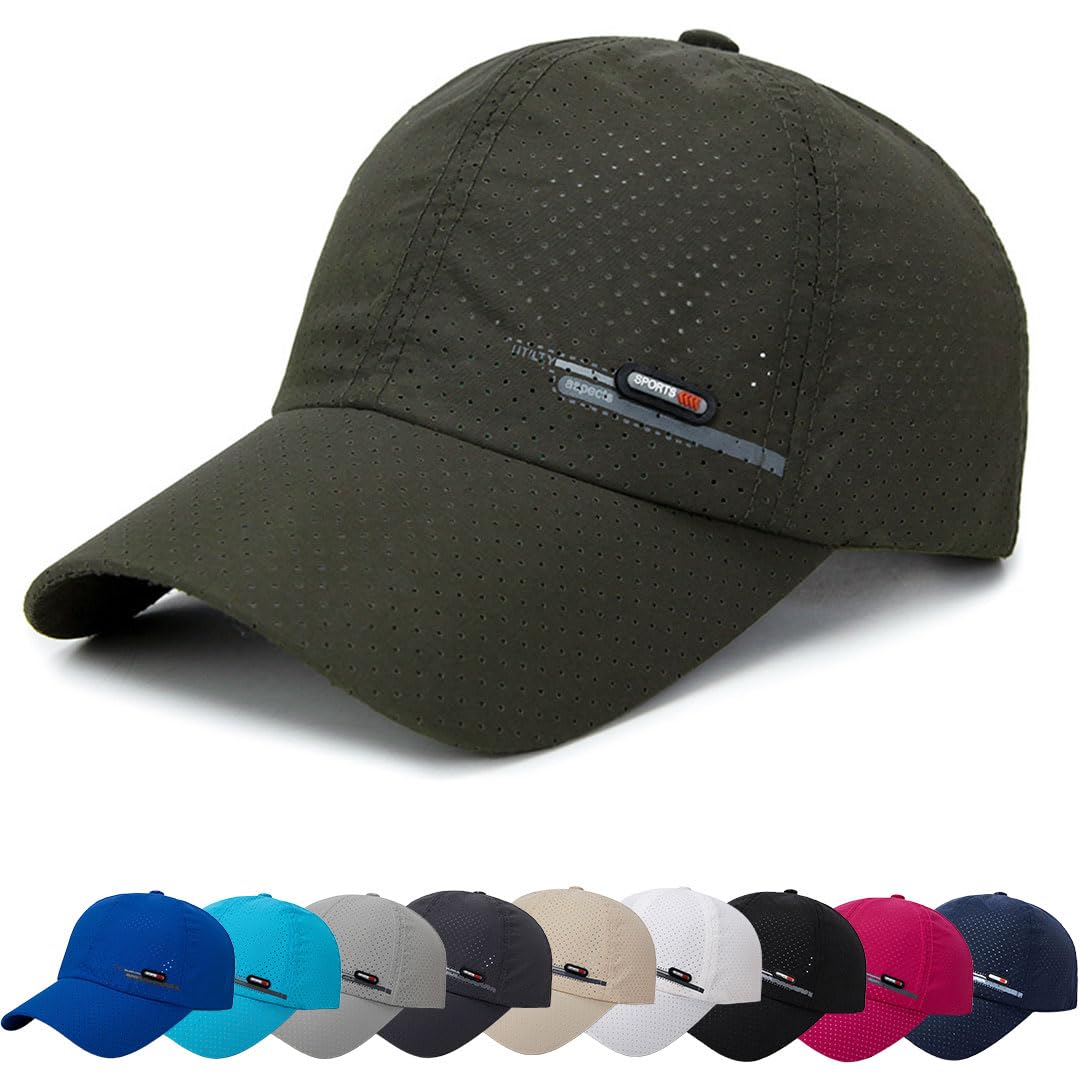 Gorra de BéIsbol de Transpirable para Hombre Gorra el Sol Moda Gorra Running Hombre Mujer Ajustable Sombrero Verano Gorra Beisbol — view 16