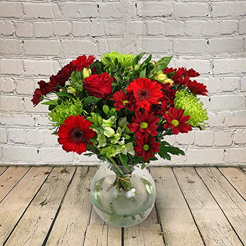 Mother's Day Spring Bouquet Beautiful Fresh Flowers, Fresh Flowers Delivered Next Day Prime Delivery, Flowers Fresh Bouquet, Perfect for Mother's Day, Anniversaries and Thank You Gifts.