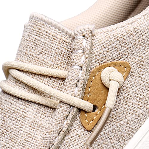 Blikcon Boys Girls Slip-On Casual Boat Shoes Light-Weight Lace Up Loafers(Toddler/Little Kid/Big Kid) Brown thumb #7