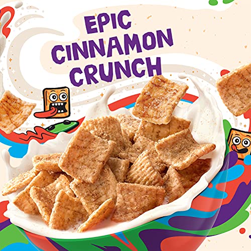 Image of Cinnamon Toast Crunch Breakfast Cereal, Crispy Cinnamon Cereal, Value Bag, 32 oz (Pack of 6)