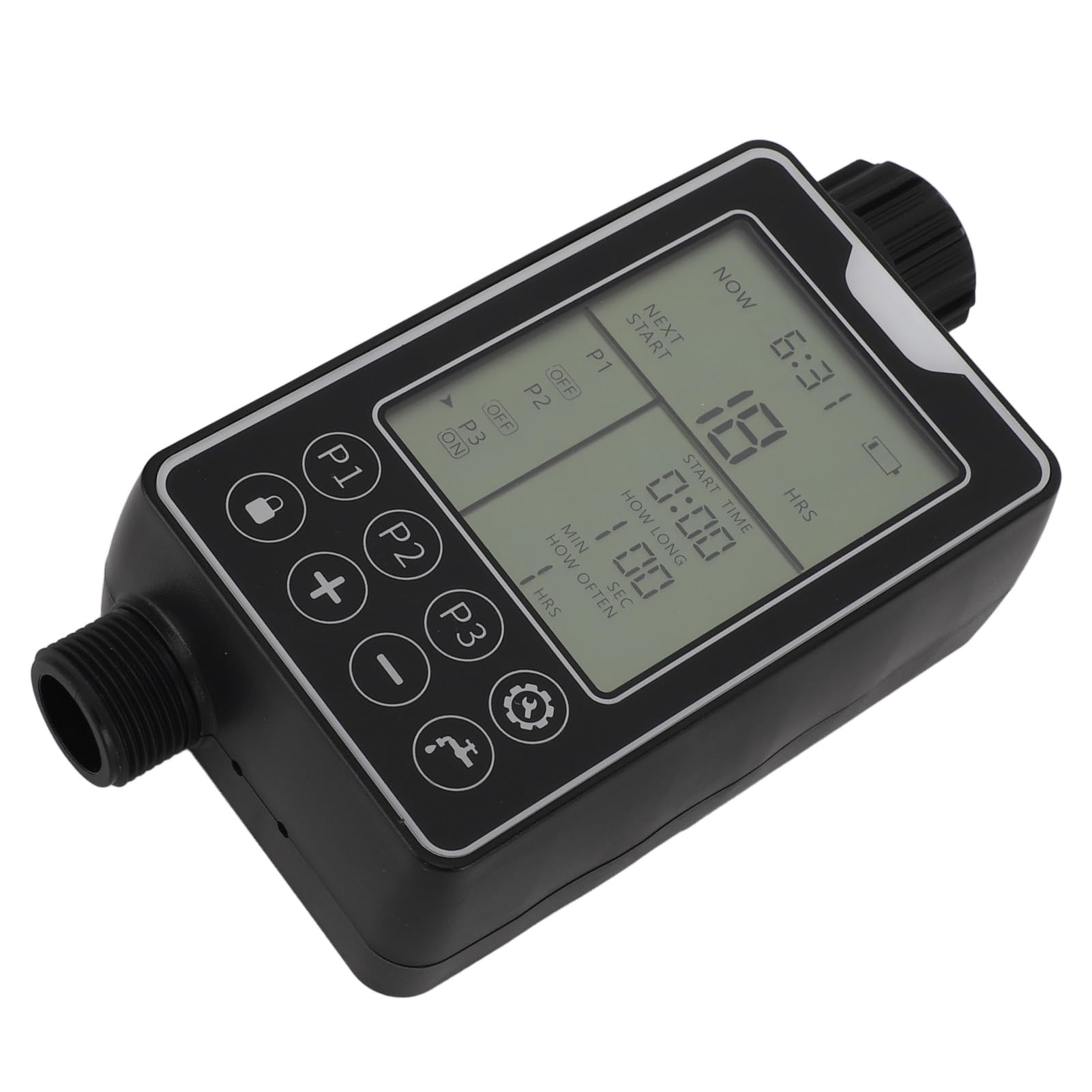 Timer per irrigazione per esterni Timer per acqua intelligente Touch Screen di irrigazione impermeabile per giardino prato 1 presa