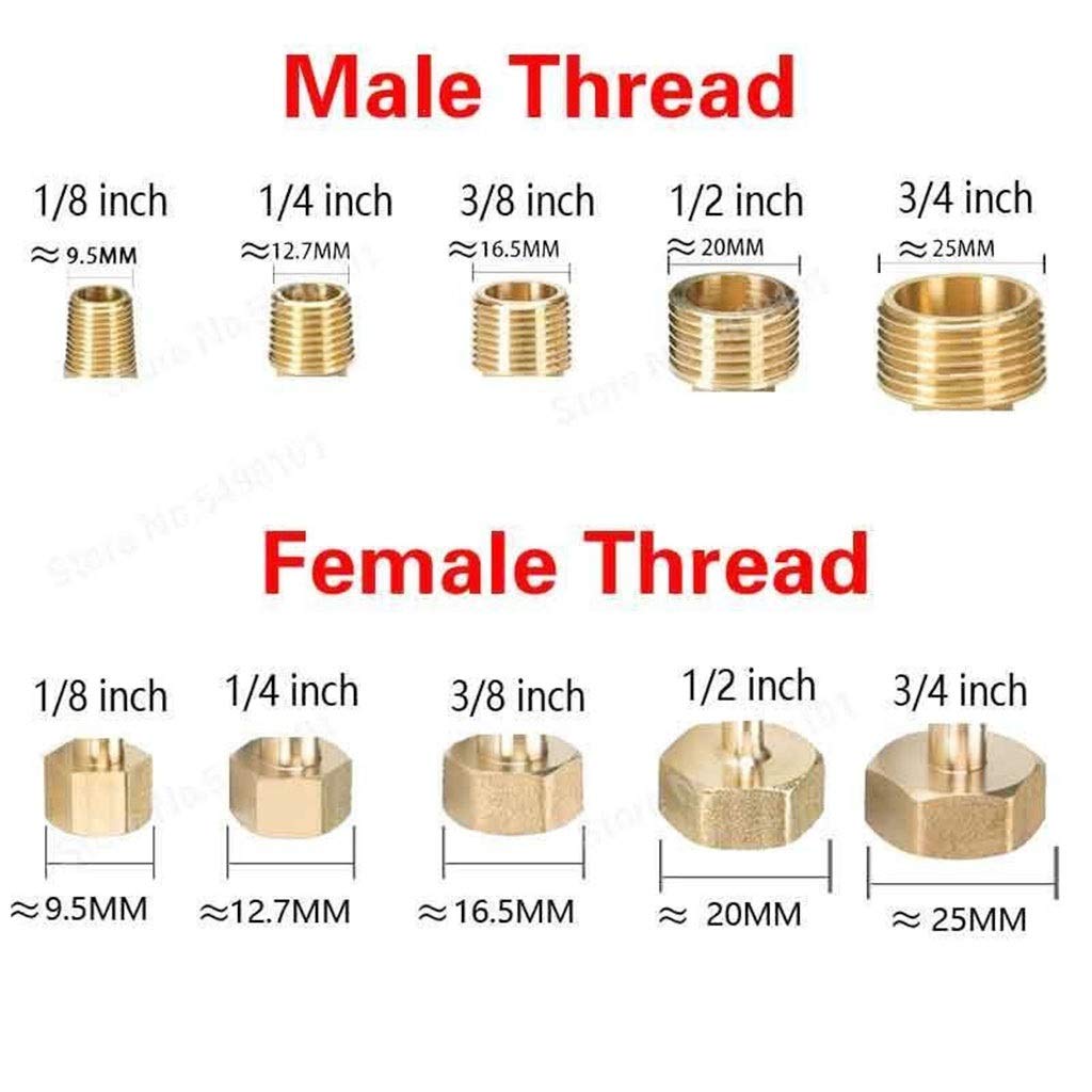 Złącze węża Złączka do rur mosiężnych, końcówka węża, męski łącznik miedziany, adapter(45720,8mm Barb)