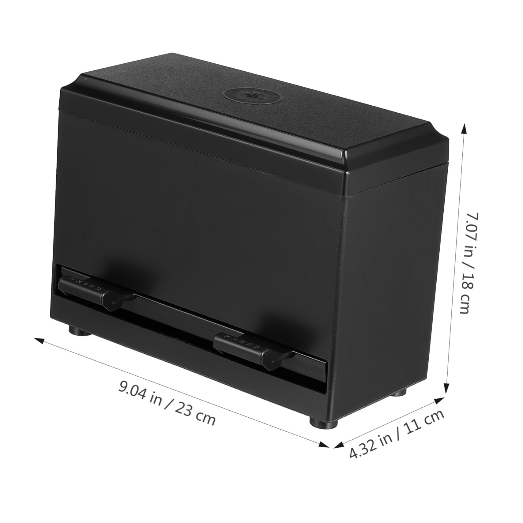TOYANDONA Strohhalmspender Kunststoff Organizer 9.4x7.1x4.3cm für Cafés und Theken Automatische Pipetten Aufbewahrungsbox