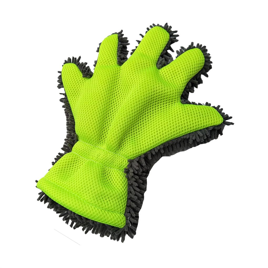 Amslsiu 5-Finger Car Wash Mitts Styling Glove Motorbike Towels Five Fingers Detailing For Ultra-Luxury Multifunctional Brush