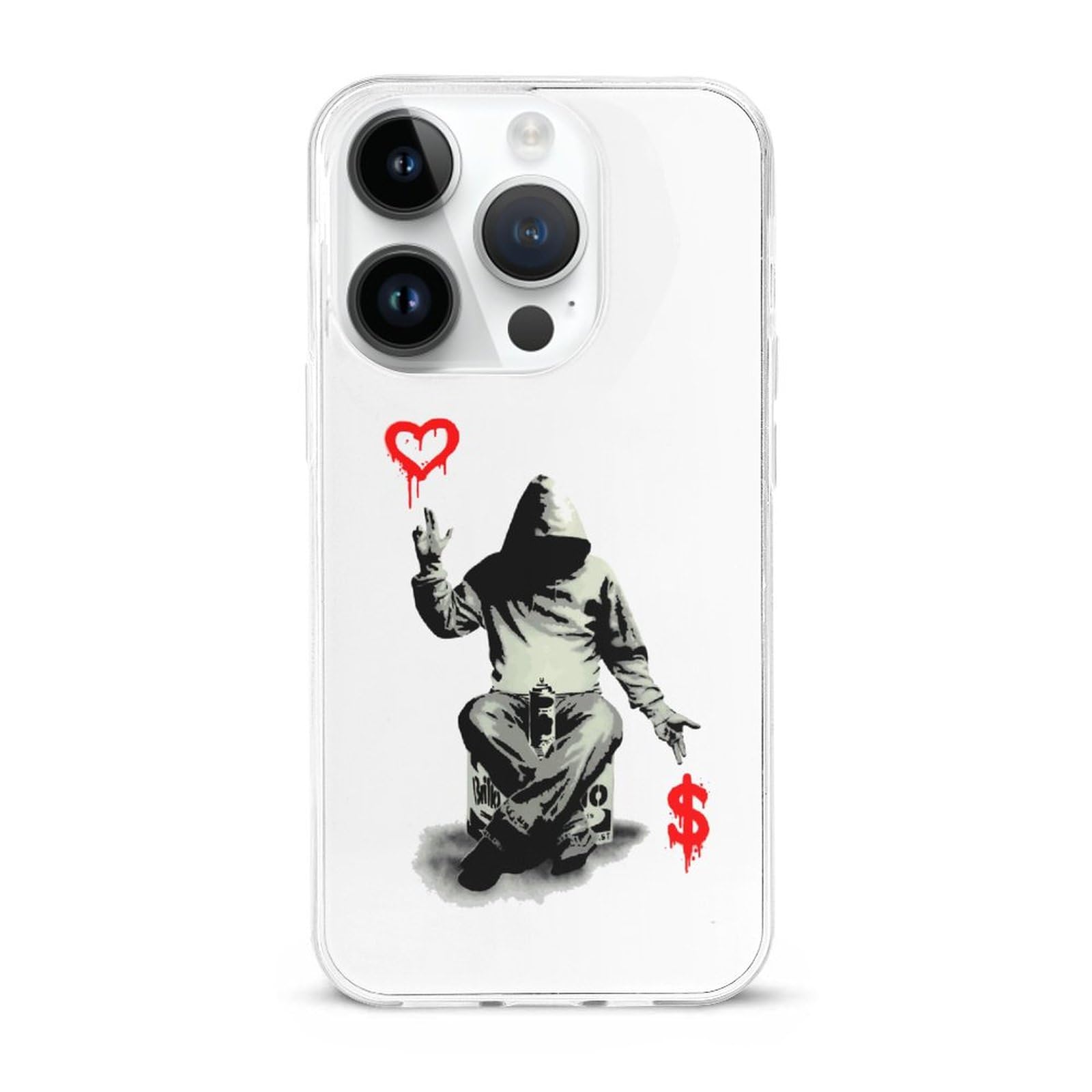 Amazon.co.jp: iPhone 15 Pro ケース/カバー Banksy バンクシー