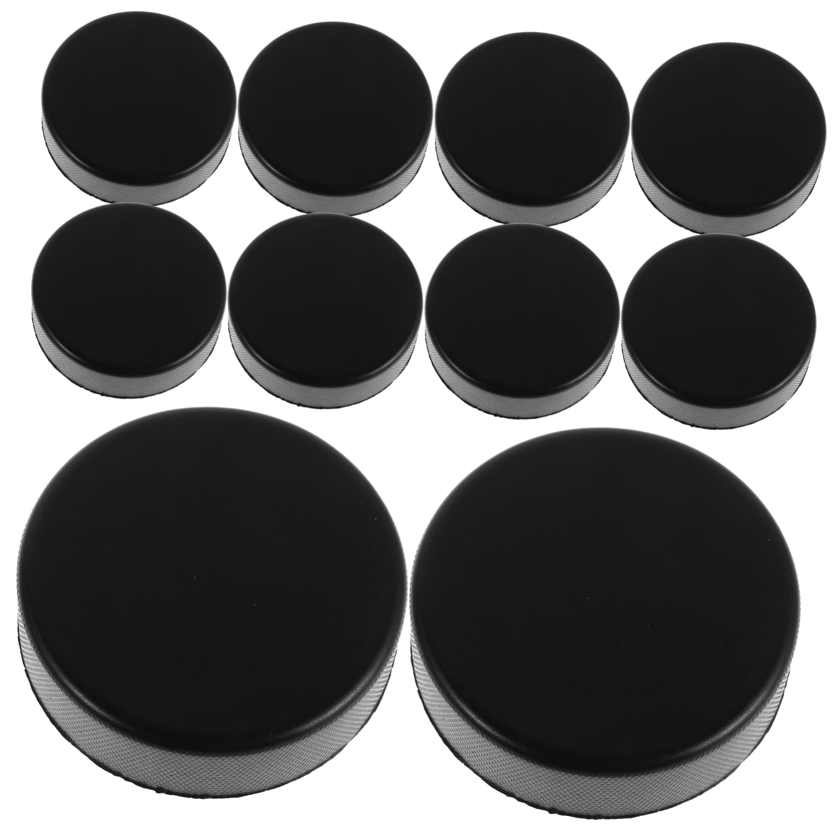 TOYANDONA 20pièces Palets Entraînement pour Hockey sur Glace Et Hockey sur Table Lot de Noirs De Rechange pour Pratique Et Compétition