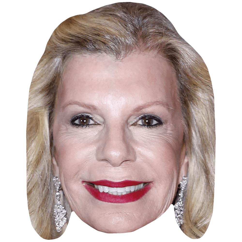 Yasmin Aga Khan (Lipstick) Big Head. Larger than life mask.