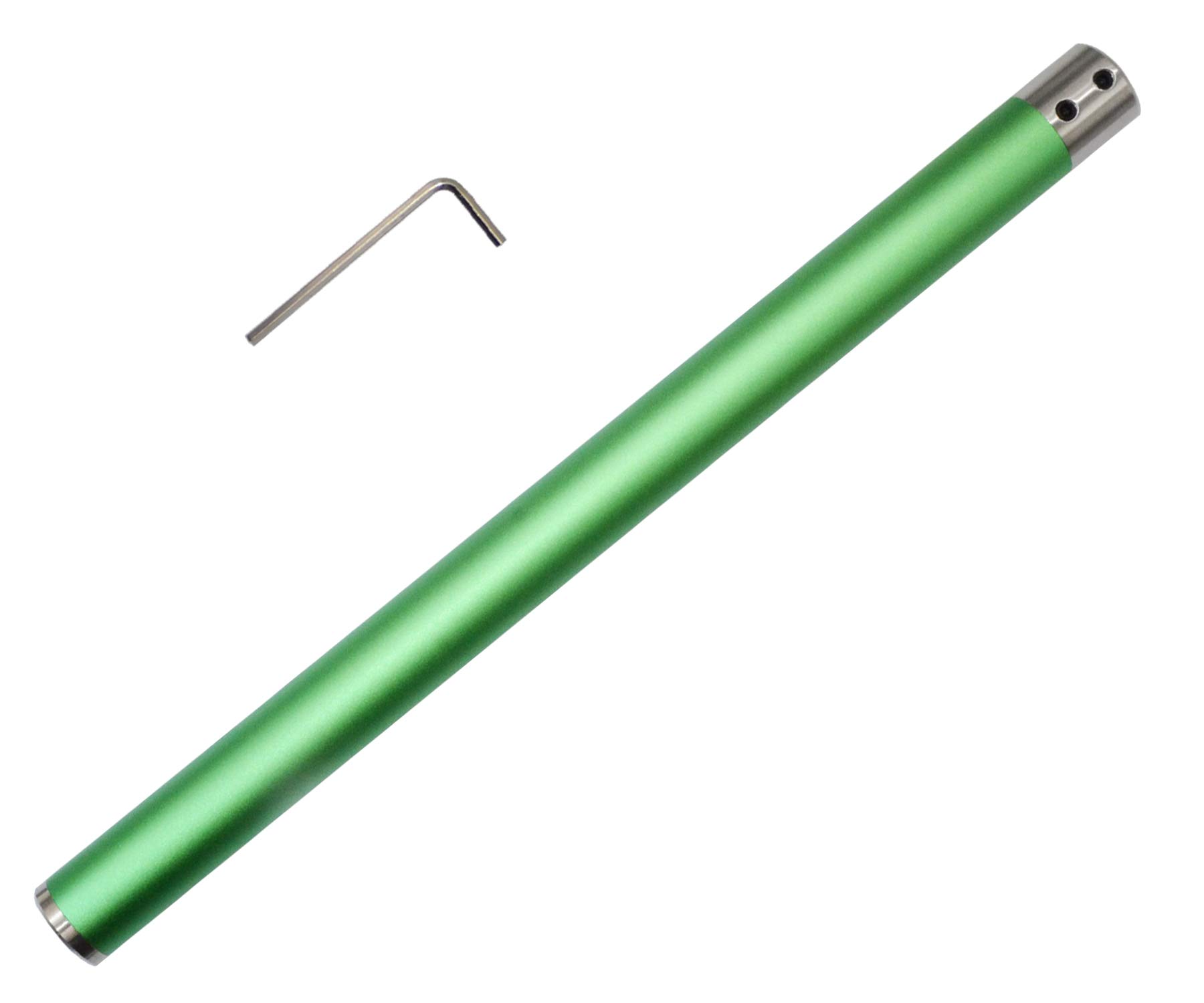 Interchangeable Cyan Aluminum Alloy Handle with Small Wrench for Dirtech Carbide Woodturning Lathe Tool Hollower Finisher Rougher Detailer Parting Sanding Tools Bar