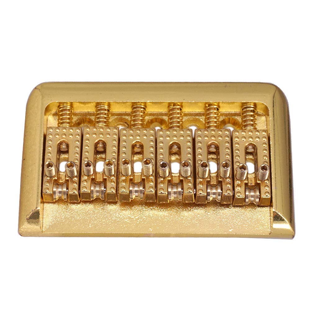 Buy Metal Electric Guitar Fixed Hardtail Bridge Top Load Tailpiece for