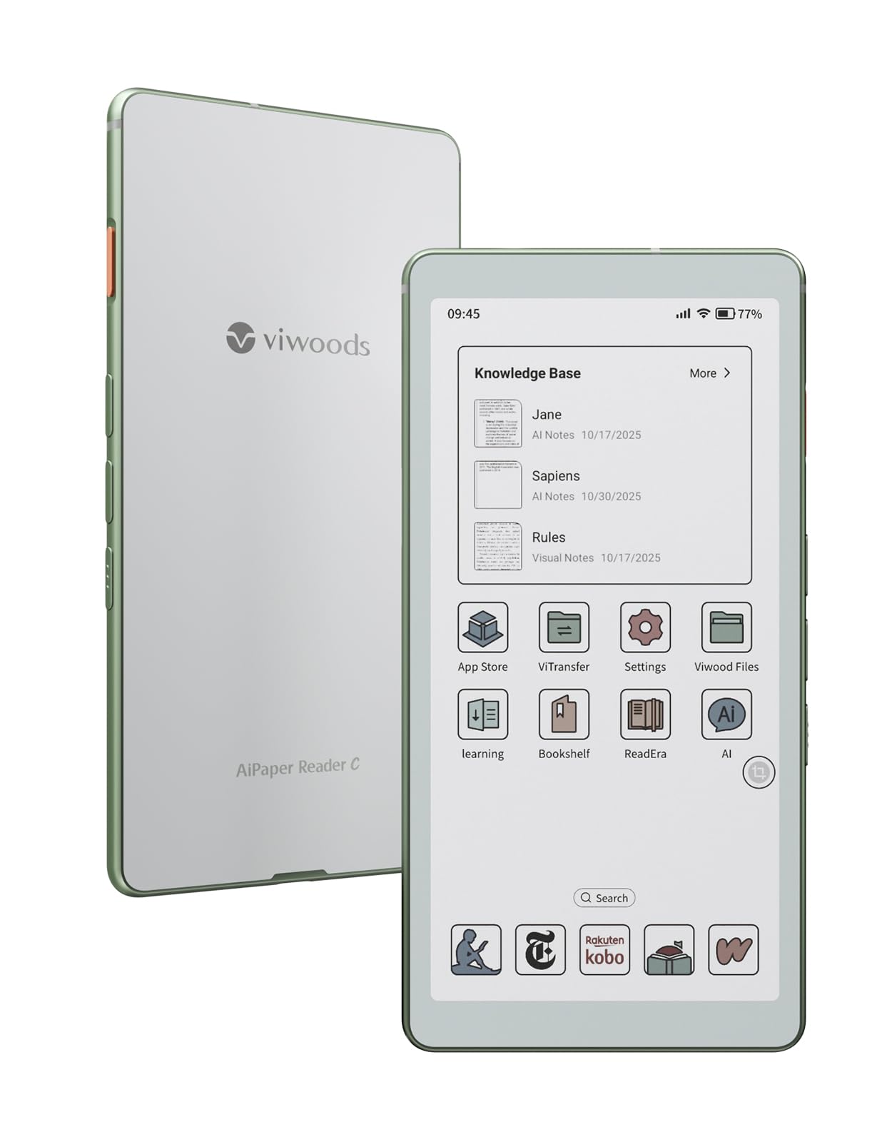 Amazon.com: VIWOODS 6.13'' AiPaper Reader C with Color Display, E