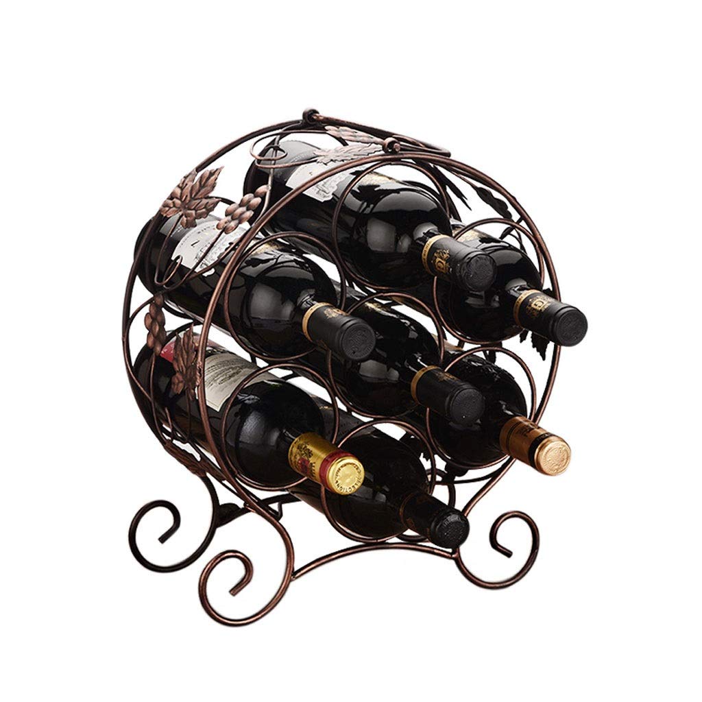 ワインラック ワインラック カウンタートップ アイアンメタルワイン 7