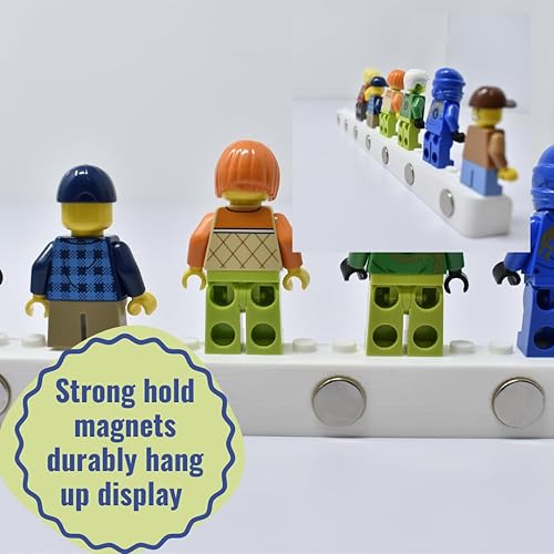 Miniatura 5 de Imán coleccionable para nevera compatible con minifiguras Lego  Muestra figuras en refrigerador o superficies metálicas  Fabricado en Estados Unidos