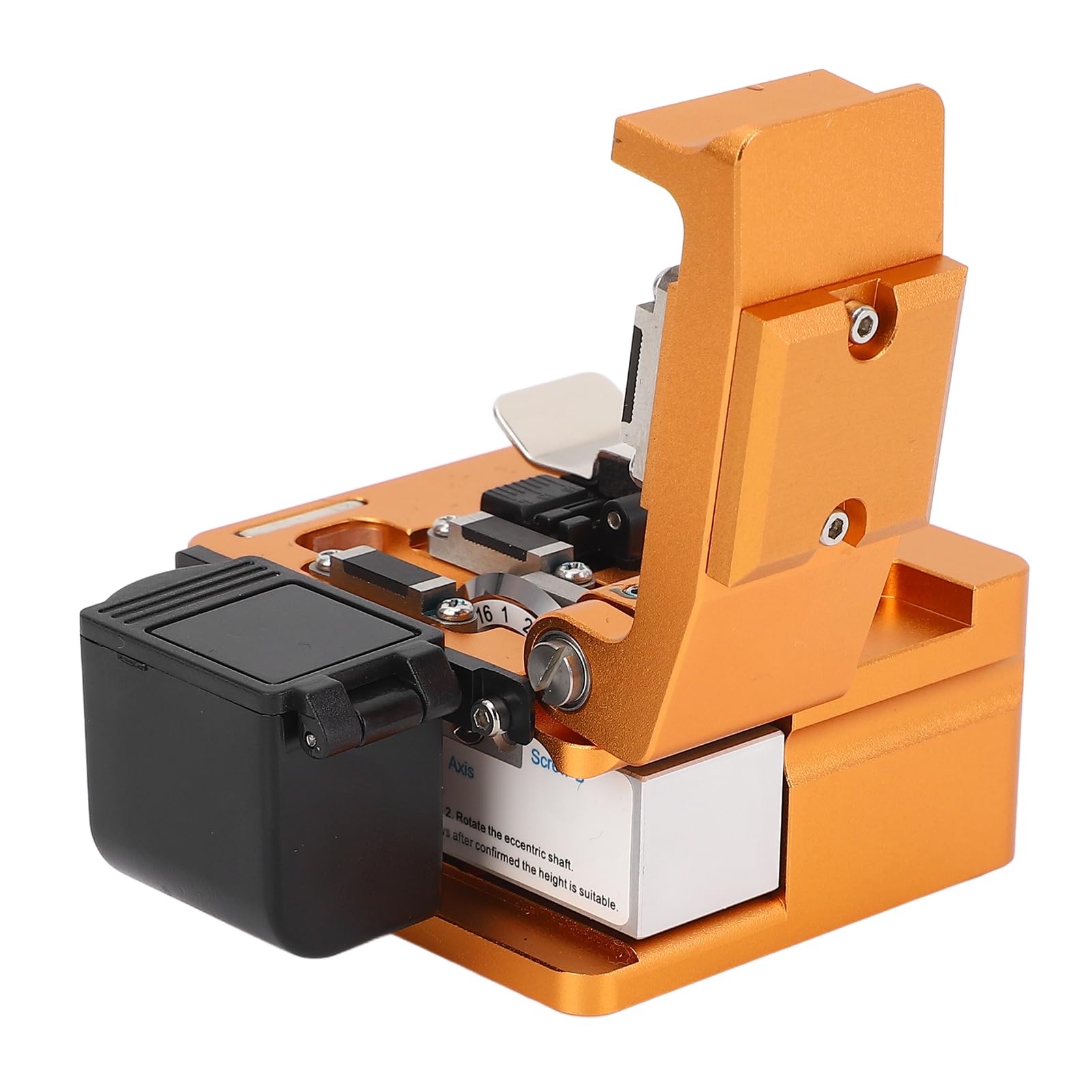 Cleeur de Fibres Optiques Professionnelles, Haute Précision, Outil de Coupe Stable pour Décapage des Câbles en Fibres avec Boîte de Rangement Pratique